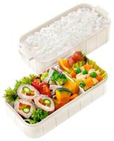 Kiki's Delivery Service Two Layer Lunch Box Jiji Flower garland - thumbnail