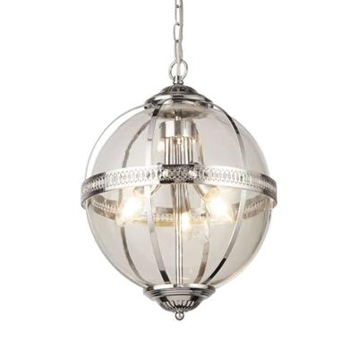 Searchlight Klassieke hanglampCoronet chroom - 44213-3CC