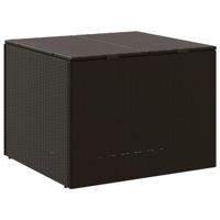 Tuinbox 291 L poly rattan bruin - thumbnail
