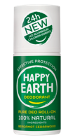 Happy Earth 100% Natural Deo Roll-On Bergamot Cedarwood - thumbnail