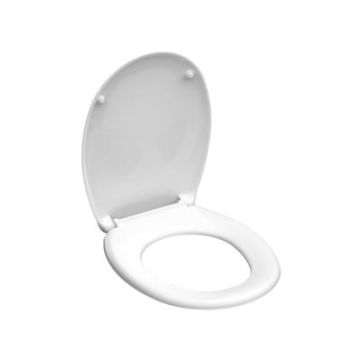 Toiletzitting Schutte White Duroplast RVS Scharnieren Gelakt Wit Schütte