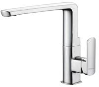 Keukenmengkraan Sapho Mixona 1-Hendel Uitloop Recht 22.4 cm Chroom - thumbnail