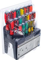 BGS technic screwdriver set with bit assortment in a plastic stand 44-piece - thumbnail