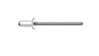 Gesipa 1433485 Popnagel (Ø x l) 4 mm x 6 mm Aluminium Aluminium Aluminium Blindniet Al/St 4x6mm Standard KS 1,5-3,0mm 500 stuk(s) - thumbnail