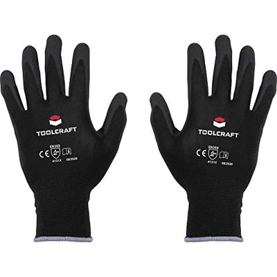 TOOLCRAFT TO-5621490 Polyamide, Nitril Werkhandschoen Maat (handschoen): 10 Cat II 1 paar TOOLCRAFT TO-5621490 Polyamide, Nitril Werkhandschoen Maat (handschoen): 10 Cat II 1 paar