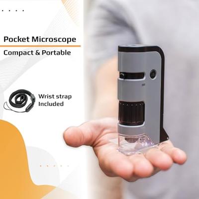 Carson Handmicroscoop MP-250 MicroFlip 100-200x met Smartphone Adapter - thumbnail