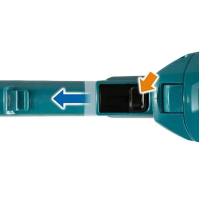 Makita CL002GZ01 | Accu Steelstofzuiger | Blauw | 40V max | Zonder accu's en lader