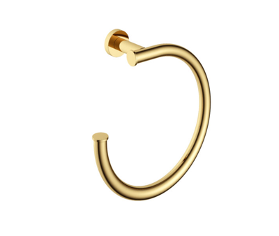 Handdoekring Hotbath Cobber Gepolijst Messing PVD