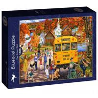 The School Bus Puzzel 1000 stukjes - thumbnail