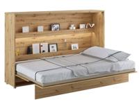 Opklapbed CONCEPTION PRO 120x200 cm artisan eik (horizontaal) - thumbnail