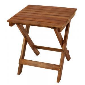 Houten bijzettafel inklapbaar 43 x 38 cm Houten bijzettafel inklapbaar 43 x 38 cm