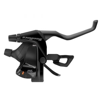 Sunrace Verstellerset met remgrepen stm503 3x8 speed