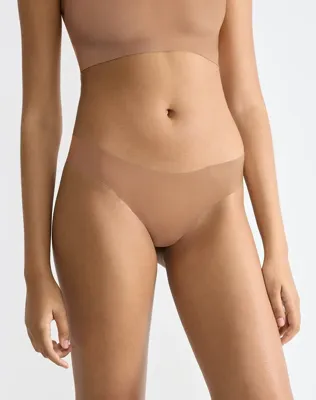 Zero Feel Tiny Tanga slip - Invisible - Naadloze lage dames mini slip - Microfiber - Seamless