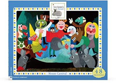 New York Puzzle Company Mouse Carnival - 48 stukjes (vloer)