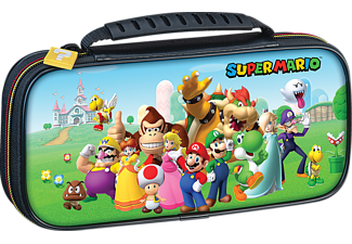 Bigben Interactive Switch Travel Case Super Mario & Friends NNS53A Hardshell-doos Nintendo Multi kleuren Bigben Interactive Switch Travel Case Super Mario & Friends NNS53A Hardshell-doos Nintendo Multi kleuren