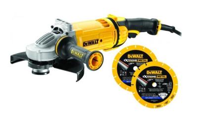 DeWalt DT40255SET - Haakse slijper | Set | 2x DT40255-QZ en DWE4559-QS - DT40255SET DeWalt DT40255SET - Haakse slijper | Set | 2x DT40255-QZ en DWE4559-QS - DT40255SET