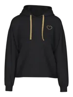 Pieces dames Hoodie Heart - thumbnail