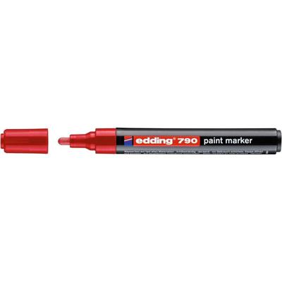 Paintmarker edding 790 alcoholbasis 2-3mm rood