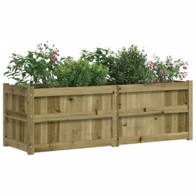 VidaXL Plantenbak 150x50x50 cm geïmpregneerd grenenhout
