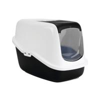 Nestor kattenbak zwart / wit - thumbnail