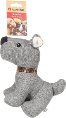 Hondenknuffel Schnauzer Britta, grijs - thumbnail
