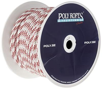 Cabos para escota POL2202832608 - POLY-BRAID-24 8MM. ROJO (150 M