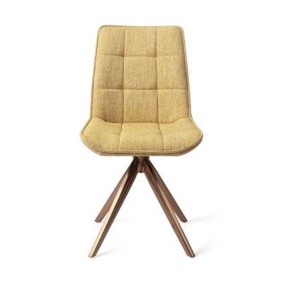 Jesper Home Eetkamerstoel 'Ota' Turn Rose, kleur Bumble Bee Jesper Home Eetkamerstoel 'Ota' Turn Rose, kleur Bumble Bee