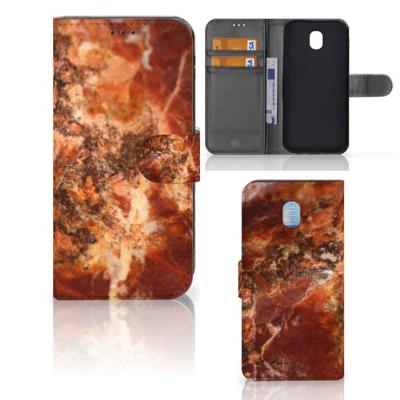 Samsung Galaxy J5 2017 | Bookcase | Marmer Bruin