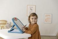 Smoby - Draagbare lei - 3 verschillende toepassingen - Inclusief: 1 uitwisbare marker, 4 kleurpagina's en 1 doekje - Made in France - thumbnail