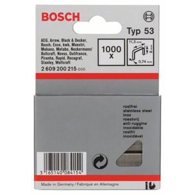 Bosch nieten met fijne draad - type 53-8 - [1000x] RVS