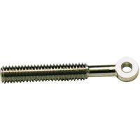 Modelcraft 10258/AS-M3 Messing Oogbout Met buitenschroefdraad M3 23 mm 4 stuk(s) - thumbnail