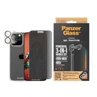 PanzerGlass iPhone 2023 6,7 inch Pro Max | 360 bundel met D3O® | Privacy - thumbnail