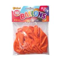 Globos ballonnen 10 stuks oranje - thumbnail