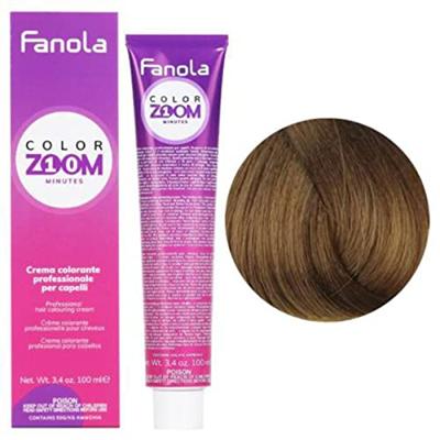 Fanola Color Zoom Permanent Hair Color 8.3 Light Blonde Golden 100ml