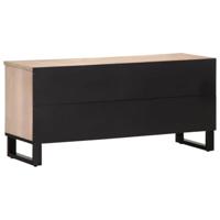 Tv-meubel 100x34x46 cm massief mangohout - thumbnail