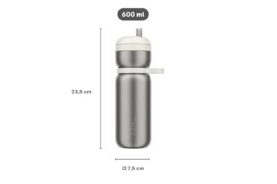 Mepal Thermosfles twist - midnight blue - 600ml Mepal Thermosfles twist - midnight blue - 600ml