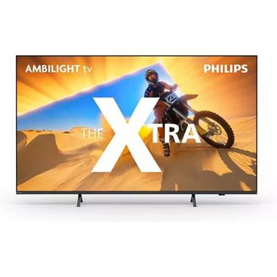 Philips Ambilight The Xtra 55PML9009 4K Quantum Dot MiniLED Smart TV - 55 inch scherm met P5 Perfect Picture Engine Ultra HD, Titan OS, Dolby Vision en Dolby Atmos Sound - Antracietgrijs