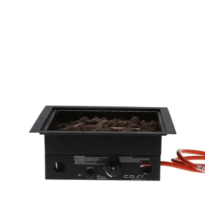 Cosi | Cosiburner Inbouwbrander | Square Black