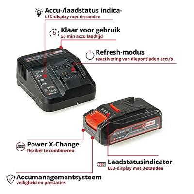 Einhell 18 V/2.5 Ah Starter Kit - 1 accu - 4512097 - 4512097 - thumbnail