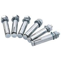 Zwevend schap 2-laags 100x30 cm roestvrij staal - thumbnail