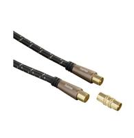 Hama Antennekabel Coax Metaal Verguld 3m 120dB 5sterren - thumbnail