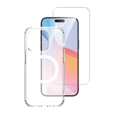 4Smarts 360° Premium Protection Set Backcover Apple iPhone 16 Pro Transparant Inductieve lading
