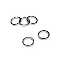 VWP balhoofdtussenring spacer alu 5mm 1" zilver p/5 - thumbnail