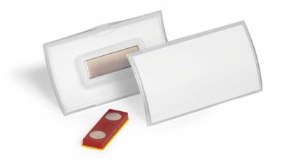 Durable 825919 Naamplaatje CLICK FOLD (b x h) 75 mm x 40 mm magneet 10 stuk(s) Durable 825919 Naamplaatje CLICK FOLD (b x h) 75 mm x 40 mm magneet 10 stuk(s)