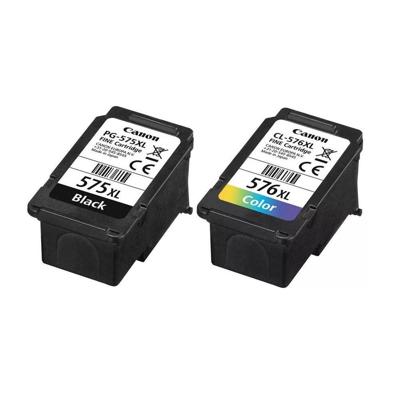 Canon photo value pack 1 x PG-575XL + 1 x CL-576XL, 300 - 400 pagina's, OEM 5437C006, 4 kleuren Canon photo value pack 1 x PG-575XL + 1 x CL-576XL, 300 - 400 pagina's, OEM 5437C006, 4 kleuren