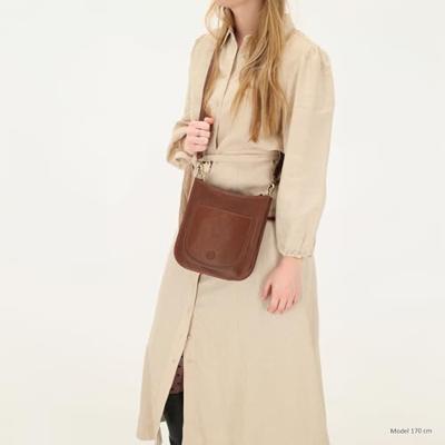 Hide & stitches jura crossbodytas-Brown