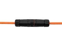 Equip 221162 tussenstuk voor kabels RJ-45 Zwart, Oranje - thumbnail