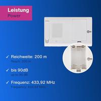 REV 0082420103 Complete set voor Draadloze deurbel - thumbnail