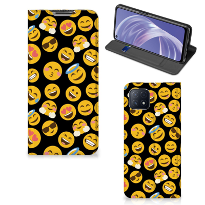 OPPO A73 5G | Hoesje met Magneet | Emoji