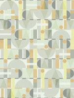 Novamur Leyla Behang met grafische print - 81646 - thumbnail